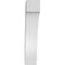 Ekena Millwork 5 1/2-in. W x 16-in. D x 28-in. H Imperial Architectural Grade PVC Knee Brace BRCP055X16X28IMP - alternate 5